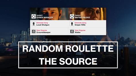 hitman roulette|hitman 2 randomizer.